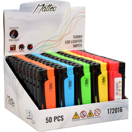 MATTEO TURBO UPALJAČ PREMIUM COLORFUL