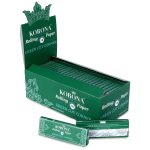 KORONA papirići za motanje 50/1-ZELENI sečeni uglovi - Slika 2
