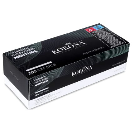 KORONA De Luxe MENTOL 200-cigaret-tube