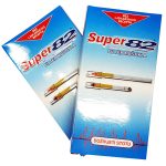 Super82 8mm 24/1-PLAVE- cigaretna filter muštikla