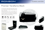 RONSON upaljač PV Black - Slika 2