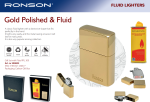 RONSON Gift Set GOLD - Slika 2
