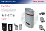 RONSON brener upaljač Silver - Slika 3