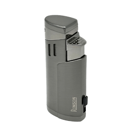 RONSON brener upaljač Cyclon Gun Metal