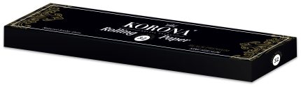 KORONA papirići za motanje KS SLIM 32- CRNI Premium