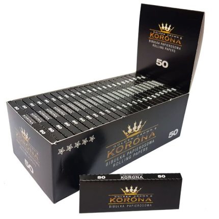 KORONA papirići za motanje 50/1-ZELENI sečeni uglovi